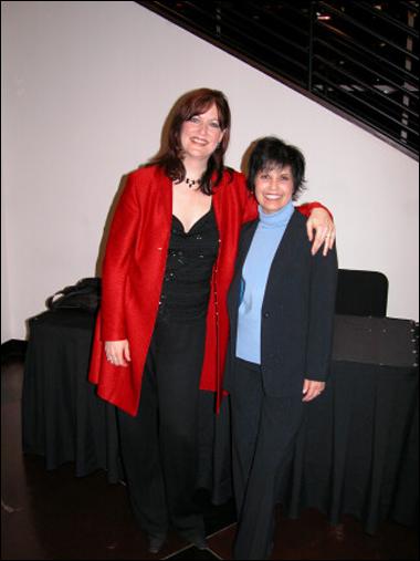 23.jpg - Diane w/ Ann Hampton Callaway @ TN Performing Arts Center, Nashville TN